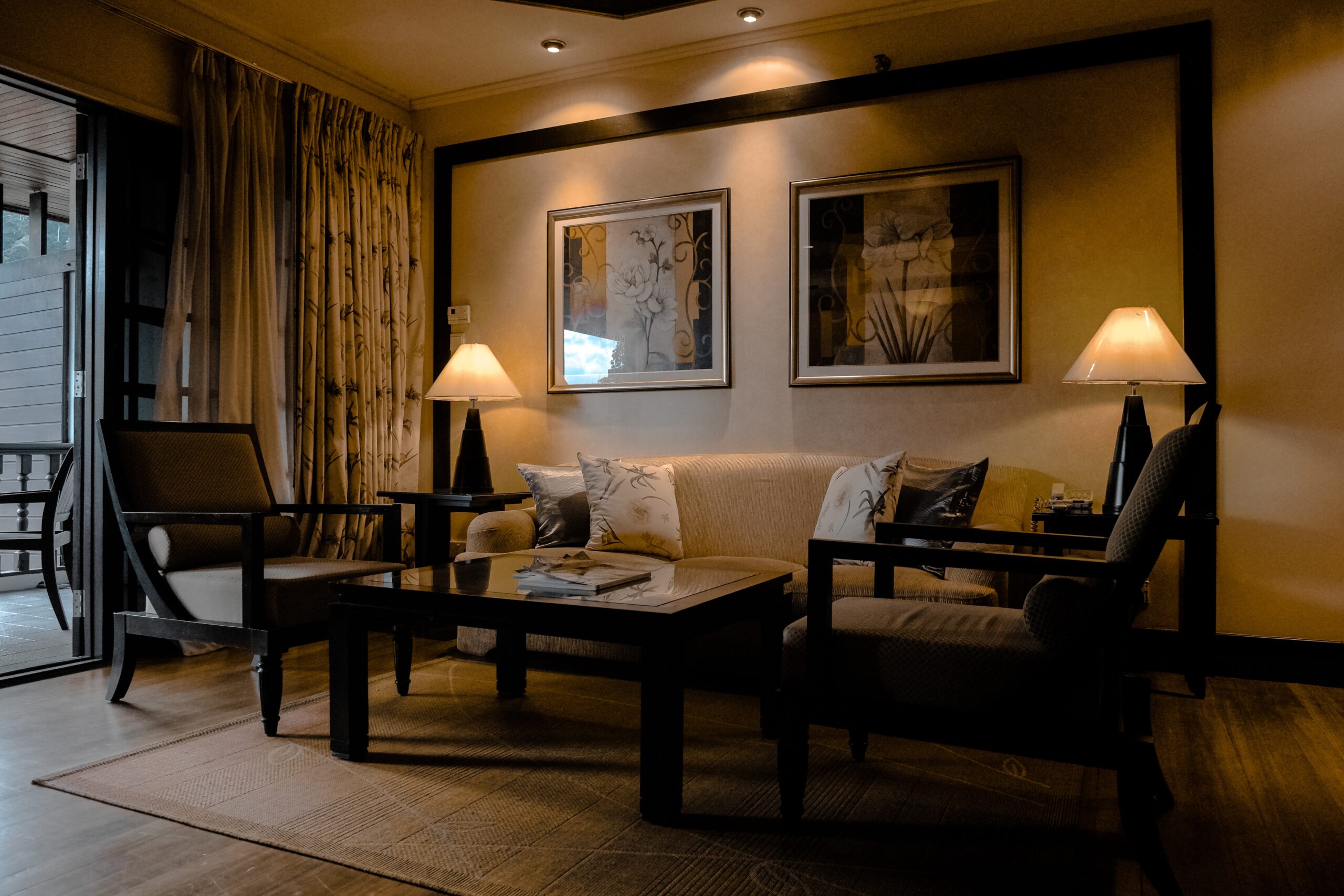 The importance of the right furniture arrangement is noticeable in this image of a living room.